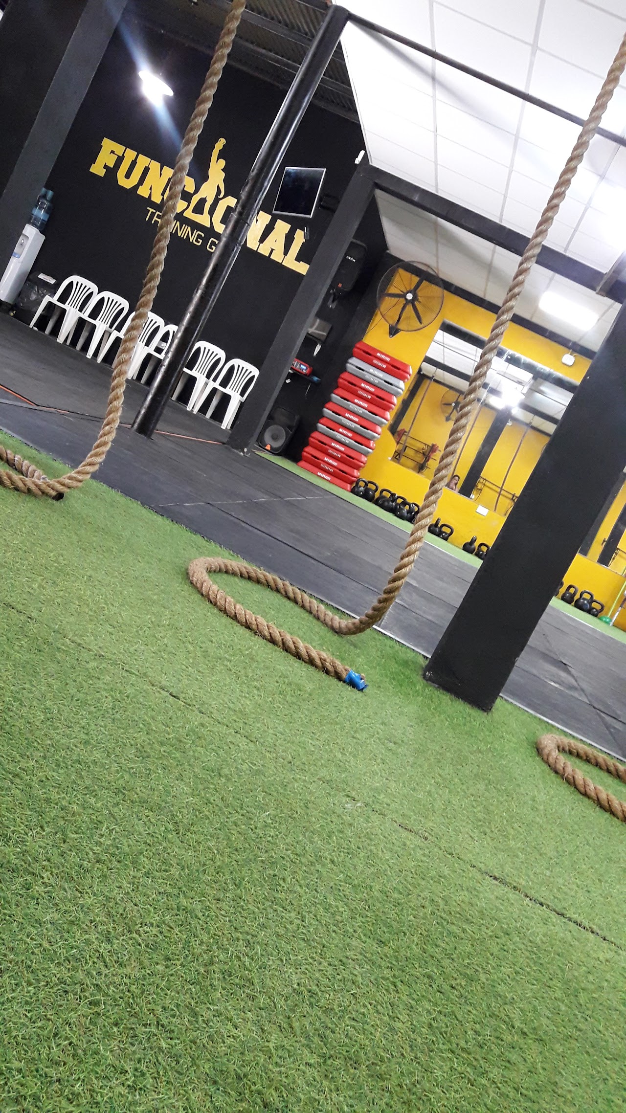 Instalaciones de FUNCIONAL TRAINING GYM en Resistencia, Chaco con cuerdas de batalla